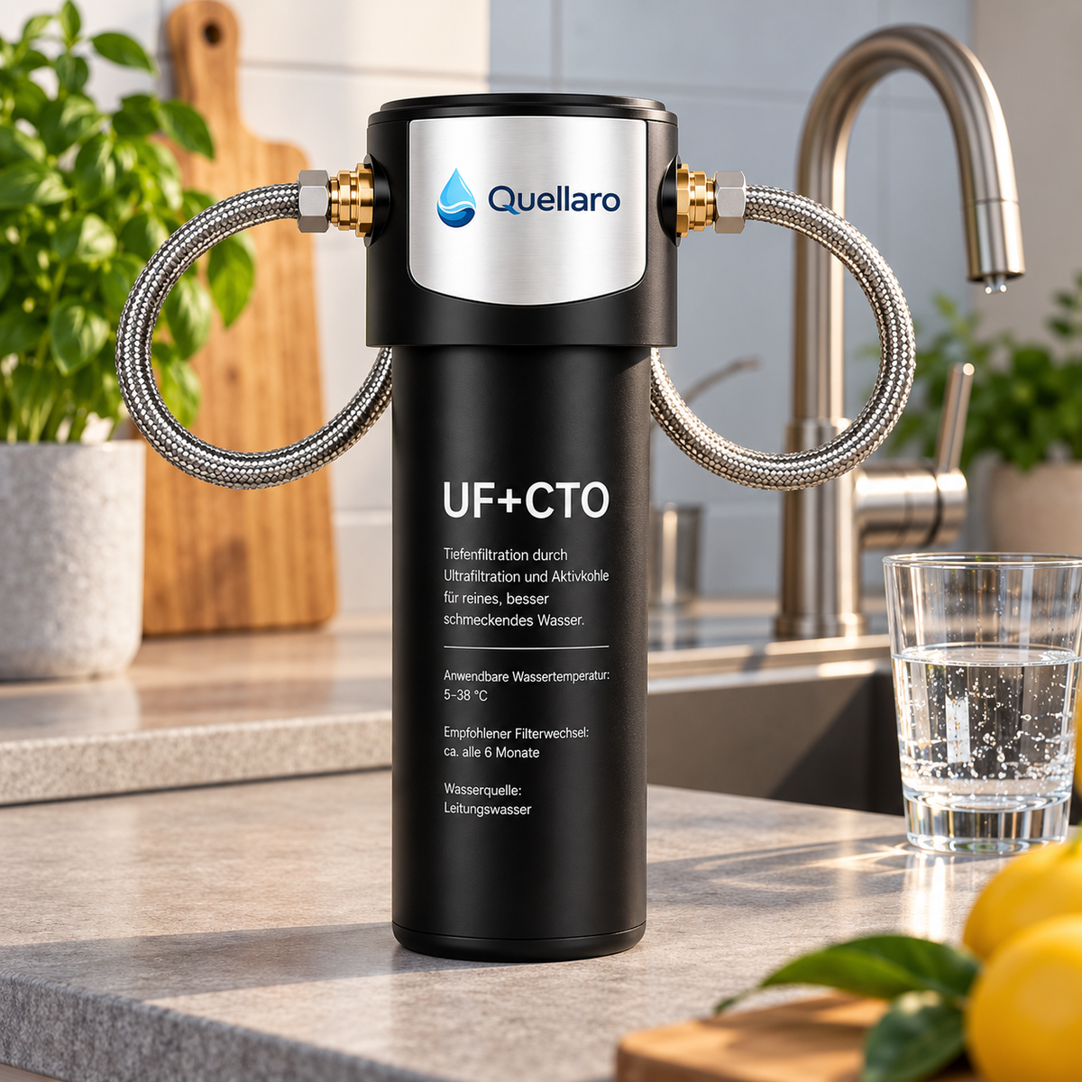 Quellaro Untertisch-Wasserfilter